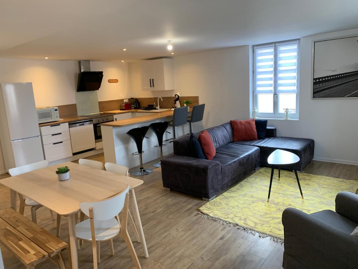 Bel Appartement Au Coeur Du Village Saint-Aubin  Exterior foto